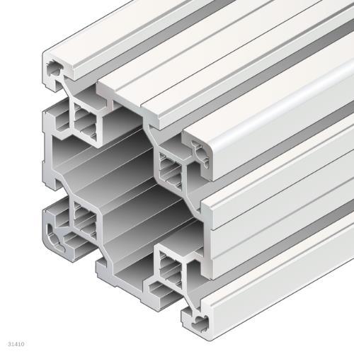 Perfil 80X80L Barra com 6070Mm