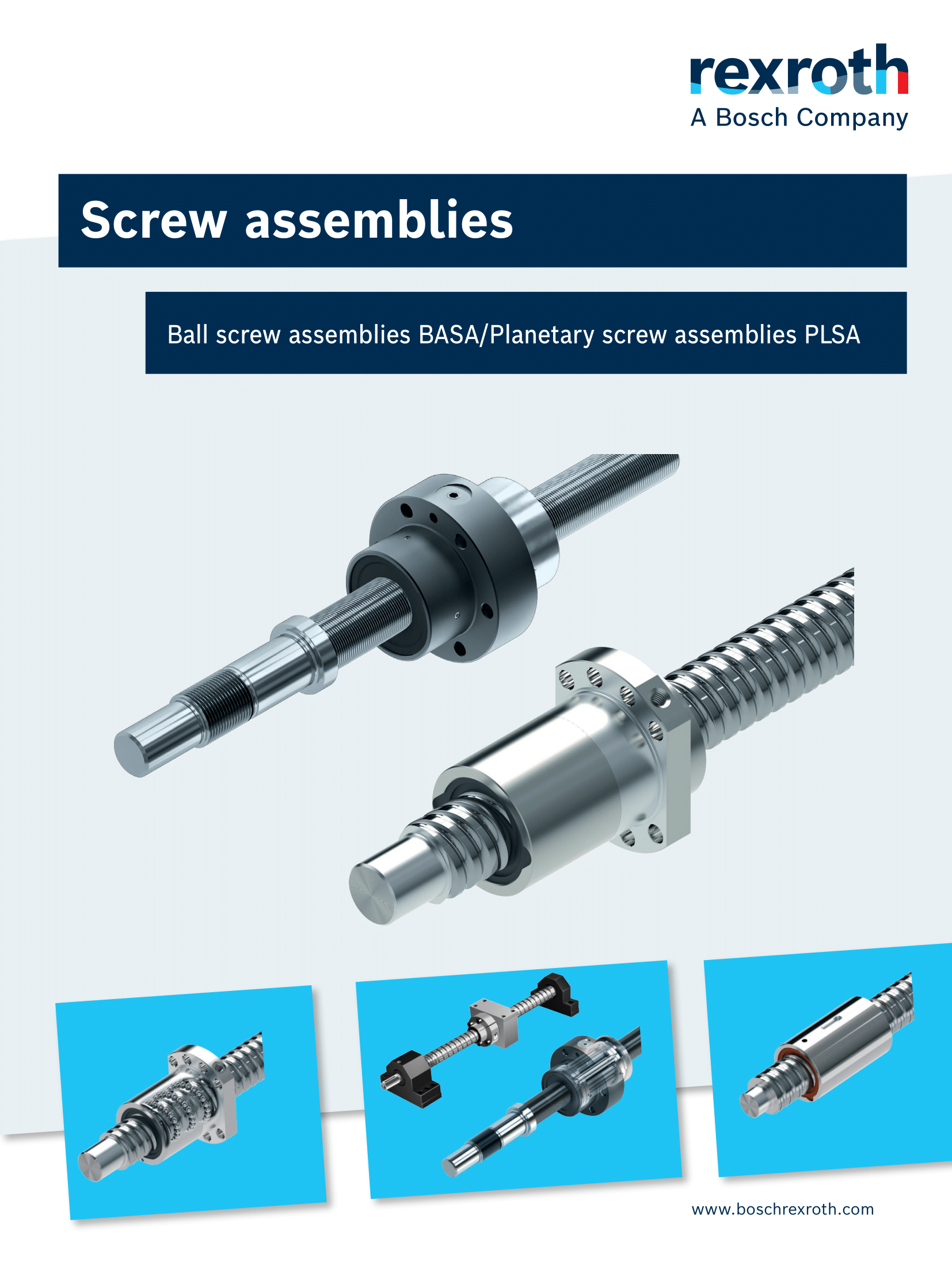 Screw Assemblies Catalogue