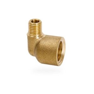 Joelho 90G M8x1M G1/4F em Latão - Image 1