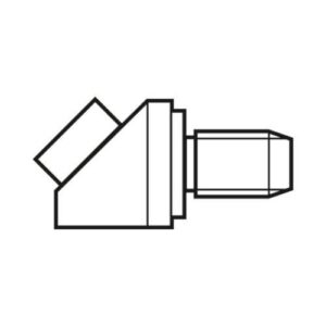 Nipple de Lubrificação 45G M3 Funil - Image 1