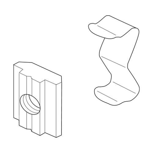 Porca para Ranhura T N08 M6