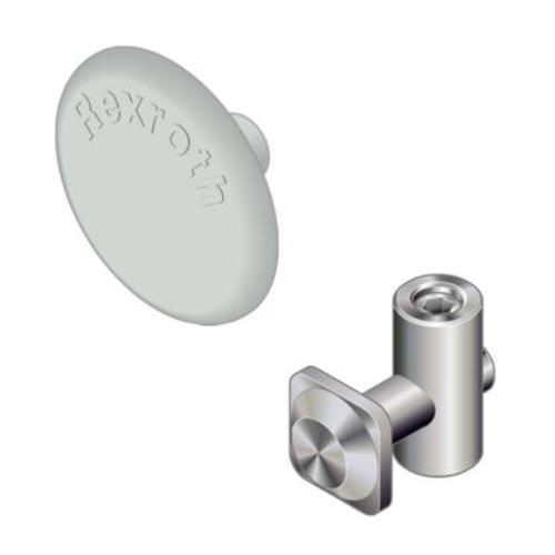 Tampa Cinza D8mm para Conector