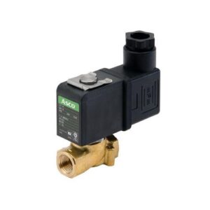 Válvula Elétrica ASCO™ 2/2 NC Latão G1/4IN DN8 24V DC - Image 1