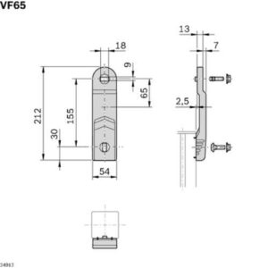 Kit de Suporte Perna VFPlus 65 AL - Image 1