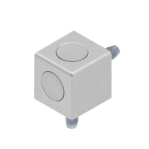 União de Cubo 45/2 com Fixação com Tampa Cinza - Image 1
