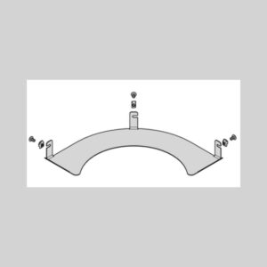 Tampa para Curva Horizontal 180GR de Prato VFPlus 65 - Image 1